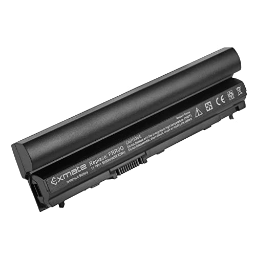 Exmate 5200mAh Bateria FRR0G RFJMW 7FF1K J79X4 KFHT8 K4CP5 para DELL Latitude E6120 E6220 E6230 E6320 E6330 E6430s Series