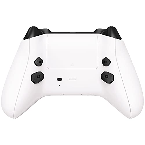 eXtremeRate Hope Programable Remap Kit para Xbox Series X/S Mando Actualización Board & Carcasa Trasera & Agarre & Botones Posteriores para Xbox Series S/X Control-No Incluye Mando(Blanco)