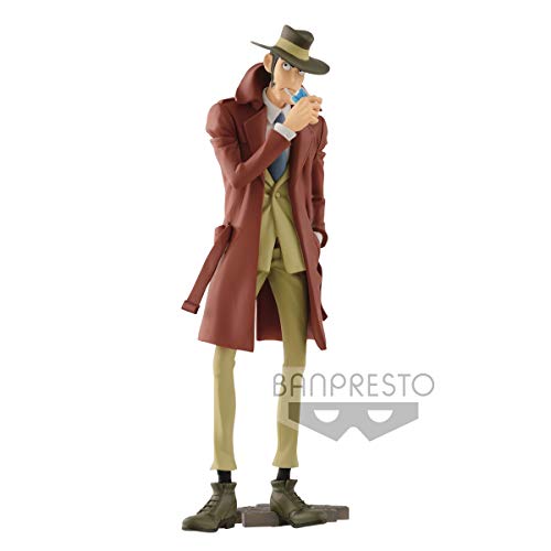 Figure Statue Inspector Koichi ZENIGATA 26cm Lupin III con CIGARILLO Master Stars Piece III 3 Part 5 Original Lupin III The Third BANPRESTO