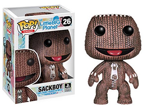 Funko 3763 POP Vinyl Little Big Planet Sackboy Action Figure Playsets