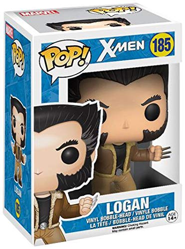 Funko - POP! Bobble Colección X-men - Figura Logan (12458)