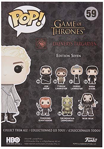 Funko Pop!- Colección Vinilo Game of Thrones Daenerys Figura Coleccionable, Multicolor, única (28888)