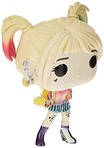 Funko Pop Heroes: Birds of Prey- Harley Quinn (Caution Tape), Multicolour, Estándar