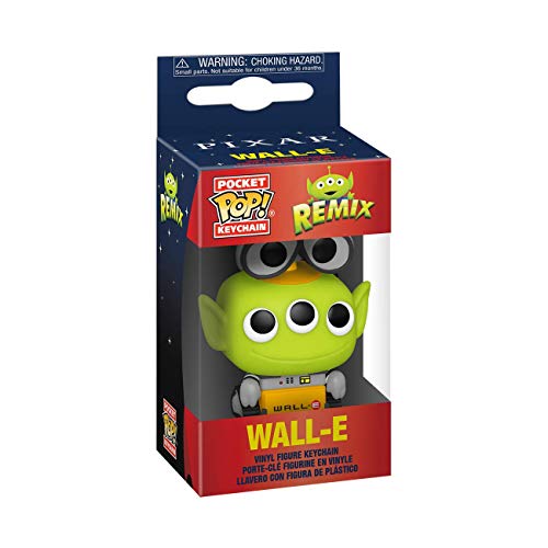 Funko-Pop Keychain: Pixar-Alien as Wall-E Other License Figura Coleccionable, Multicolor (48357)