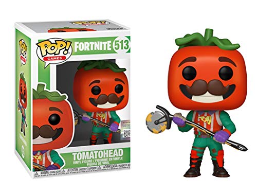 Funko POP! Vinilo: Games: Fortnite: TomatoHead, Multicolor, Talla Única