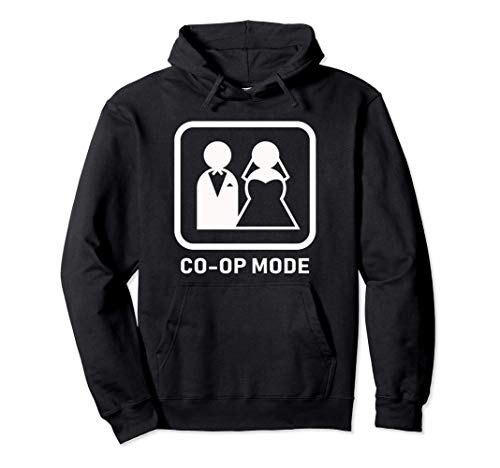 Gamer Couple / Marriage Gift Idea - Funny Video Game Co-op Sudadera con Capucha