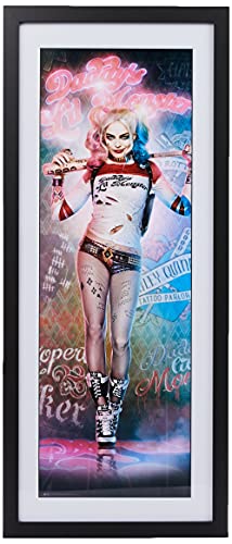 GB Eye LTD, Suicide Squad, Harley Quinn Stand, Fotografía enmarcada 30x75 cm