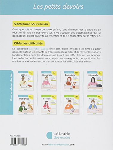 Géométrie CE1 (Les petits devoirs)