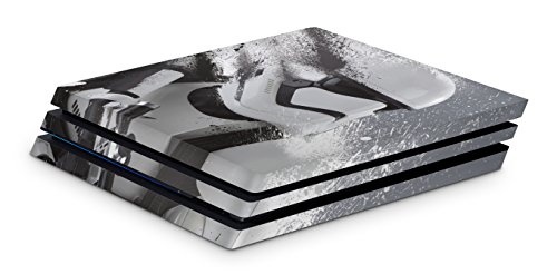 giZmoZ n gadgetZ Skins Adhesivos GNG para Cubierta de Playstation 4 PS4 Pro de Star Wars Battlefront Stormtrooper + 2 Sets de Skins del Controlador