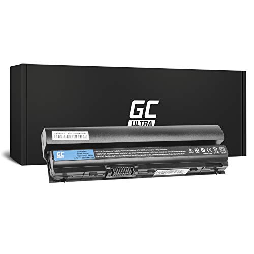 Green Cell® Ultra Serie FRR0G RFJMW KFHT8 J79X4 Batería para DELL Latitude E6220 E6230 E6320 E6330 Ordenador (Las Celdas Originales Panasonic, 6800mAh, Negro)