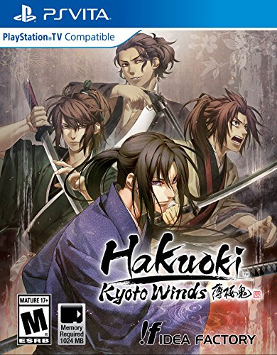 Hakuoki Kyoto Winds PS Vita Game (#) [Importación inglesa]