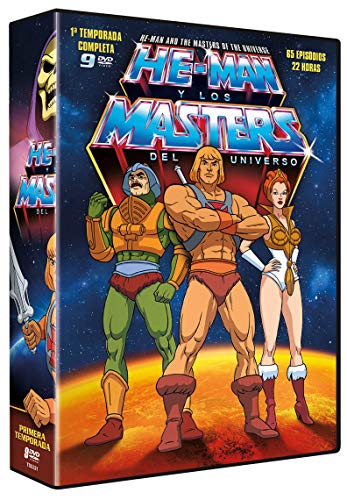 He-Man y los Masters del Universo Temporada 1 Pack 9 DVDs 1983 He-Man and the Masters of the Universe Season 1