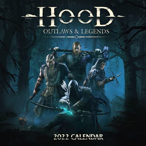 Hood Outlaws and Legends Calendar 2022-2023: Hood Outlaws and Legends Calendar 2022 - OFFICIAL Games calendar 2022 18 months- Planner Gifts boys girls ... 17''x11''(Kalendar Calendario Calendrier).