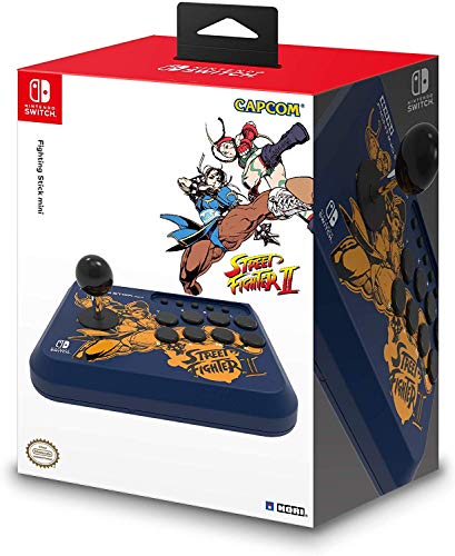 Hori - Fighting Stick Mini, Edición Street Fighter II Chun-Li (Nintendo Switch)