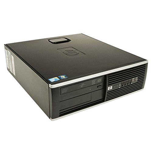 HP Elite 8200 Sff - Ordenador de sobremesa (Intel Core I5-2400 Quad Core, 8GB RAM, SSD de 240 Gb, DVD, WINDOWS 10 PRO Original) Negro (Reacondicionado)