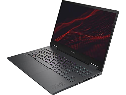 HP OMEN 15-en1012ns - Ordenador Portátil Gaming de 15.6" FHD (AMD Ryzen 7-5800H, 16GB DDR4-SDRAM, 1TB SSD, NVIDIA RTX 3060 6GB, FreeDOS) Plata Mica - Teclado QWERTY Español