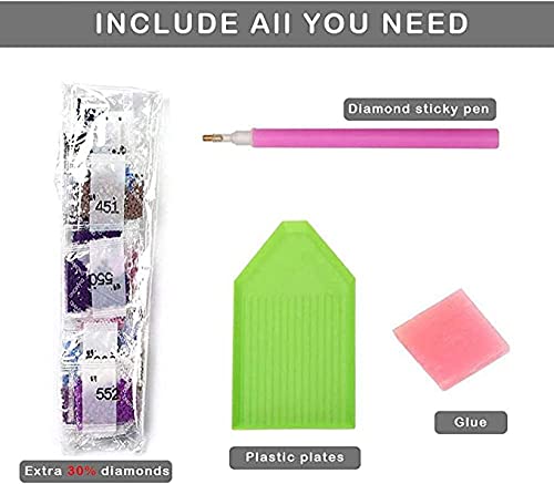 ifoto DIY 5D Diamante Pintura por Número Kit Rhinestone Bordado De Punto De Cruz Artes Manualidades Lienzo Pared Decoración(30X40Cm)-Ajedrez Árbol Dorado