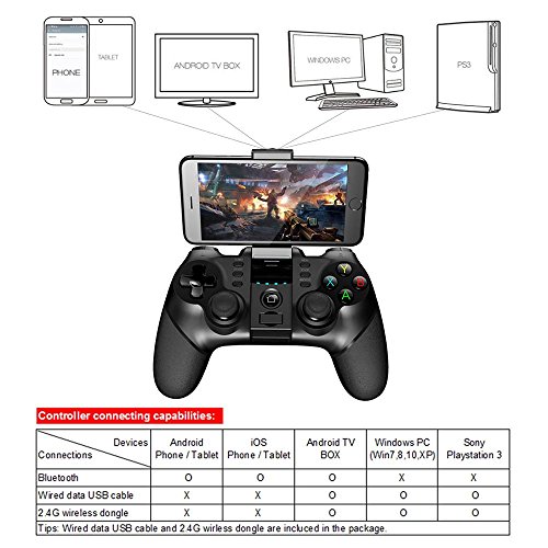Ipega PG-9076 Gamepad Mini Wireless Keyboard For PC For Phone For TV Controller