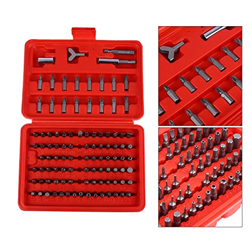 Juego de Brocas, 95 Puntas de Destornillador Surtidas Juego de Puntas de Destornillador 100 Piezas Fácil de Usar Amplia Gama de Aplicaciones para Reparar Electrodomésticos de Automóviles