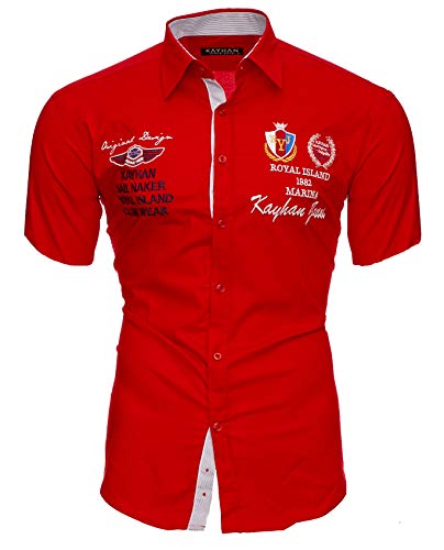 Kayhan Camisa Monaco Corte Red L