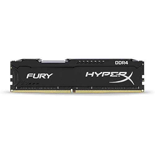 Kingston HyperX FURY - Módulo de memoria RAM para ordenador de sobremesa (DDR4, 8 GB, 2400 MHz, 2666 MHz)