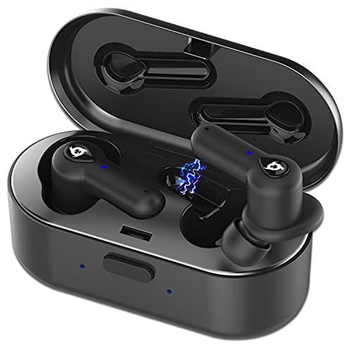 KLIM™ Pods - Auriculares inalámbricos Bluetooth + Excelente Sonido + Óptimo Aislamiento + Emparejamiento fácil y rápido + Batería de Larga duración 30H + Cascos Bluetooth NUEVOS 2020