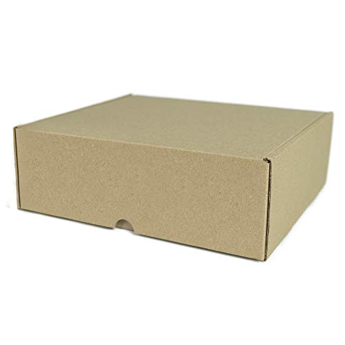 KYWAI | Cajas Carton Envios Postal, Automontable, Regalo Pack 25 | Talla M- 25x20x8 | Ecommerce, paquetes, embalaje