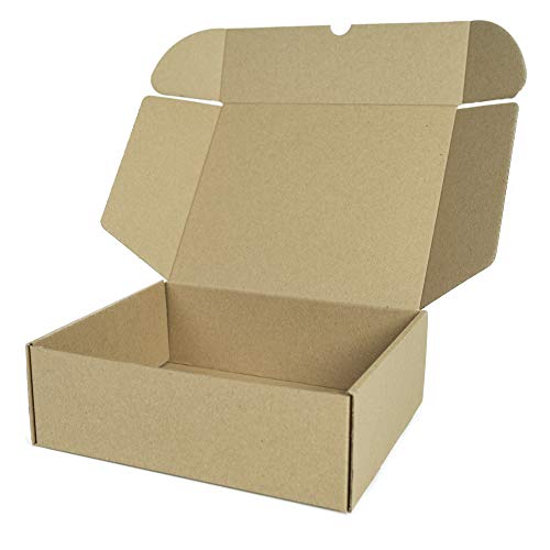 KYWAI | Cajas Carton Envios Postal, Automontable, Regalo Pack 25 | Talla M- 25x20x8 | Ecommerce, paquetes, embalaje