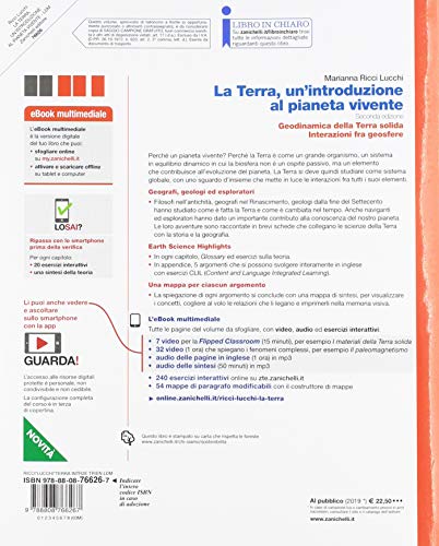 La Terra, un'introduzione al pianeta vivente. Geodinamica della Terra solida. Interazioni fra geosfere. Per il triennio delle Scuole superiori. Con espansione online