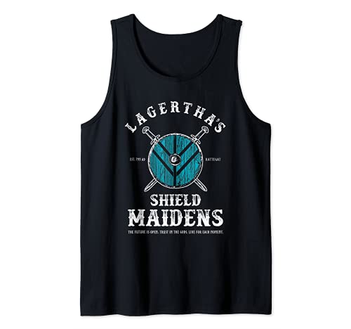 Lagertha's Shield Maidens - Doncella del Escudo Vikingo Camiseta sin Mangas