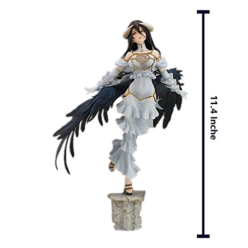 lilongjiao Figura PVC de la Estatua de Albedo Overlord - Alta 11.4 Pulgadas