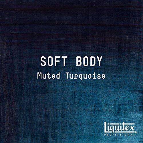 LIQUITEX Soft Body Tubo de Pintura acrílica, Turquesa Tenue, 59 ml (Paquete de 1), 59