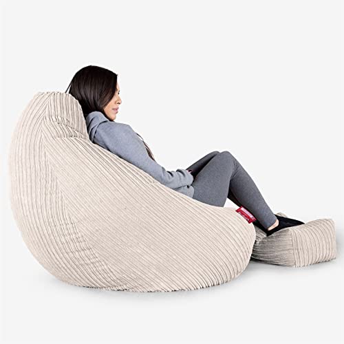 Lounge Pug®, Silla De Juego Puf, Pana Clásica - Crema