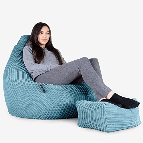 Lounge Pug®, Silla De Juego Puf, Pana Clásica - Egeo Azul