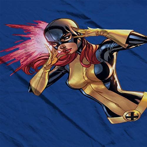 Marvel X-Men Kitty Pryde Using Powers Men's Hooded Sweatshirt