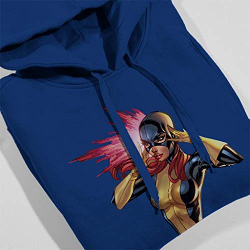 Marvel X-Men Kitty Pryde Using Powers Men's Hooded Sweatshirt