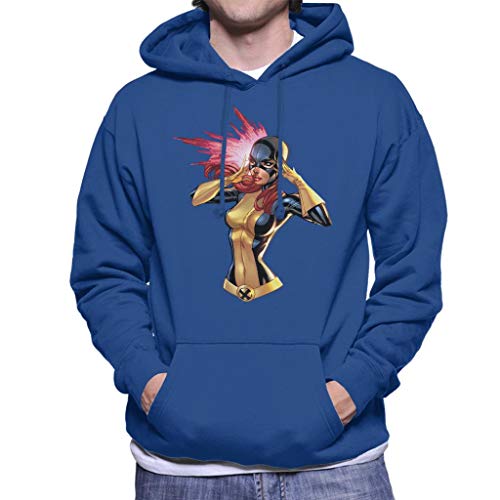 Marvel X-Men Kitty Pryde Using Powers Men's Hooded Sweatshirt