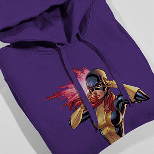 Marvel X-Men Kitty Pryde Using Powers Women's Hooded Sweatshirt