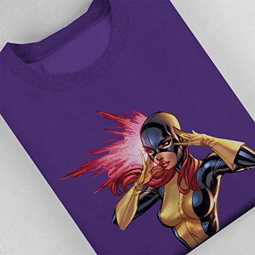 Marvel X-Men Kitty Pryde Using Powers Women's - Sudadera morado L