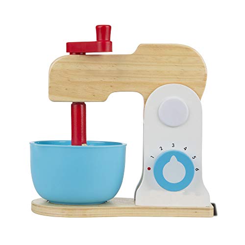 Melissa & Doug Wooden Make-a-Cake Mixer Set, Multicolor (19840)