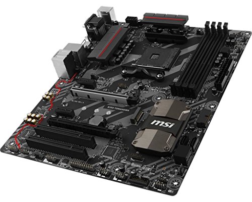 MSI B350 Tomahawk - Placa Base Arsenal (AMD AM4 B350 ATX, DDR4 Boost, Gaming LAN, Audio Boost, VR Ready, Gaming Leds, Military Class V)