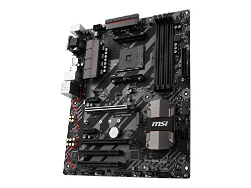 MSI B350 Tomahawk - Placa Base Arsenal (AMD AM4 B350 ATX, DDR4 Boost, Gaming LAN, Audio Boost, VR Ready, Gaming Leds, Military Class V)