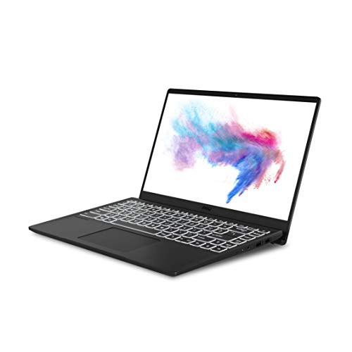 MSI Modern 14 B10MW-026XES - Ordenador portátil de 14" FullHD (Intel Core i7-10510U, 16GB RAM, 512GB SSD, UMA, sin sistema operativo) negro - Teclado QWERTY Español