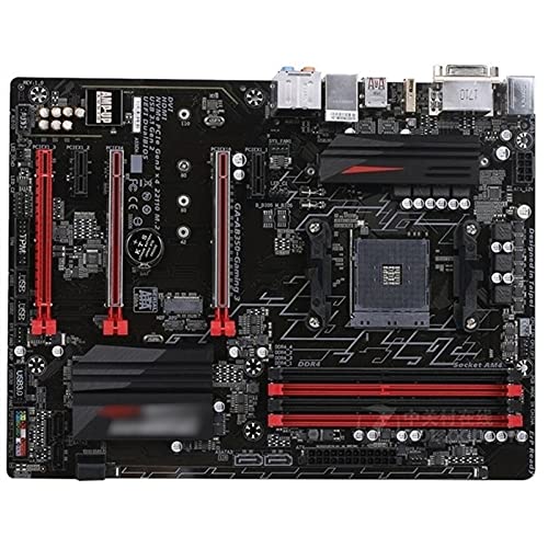 MYHJ Fit for Gigabyte GA-AB350-Gaming 3 AB350-Gaming 3 B350 Socket AM4 DDR4 Placas Base de computadora Placa Base de Escritorio