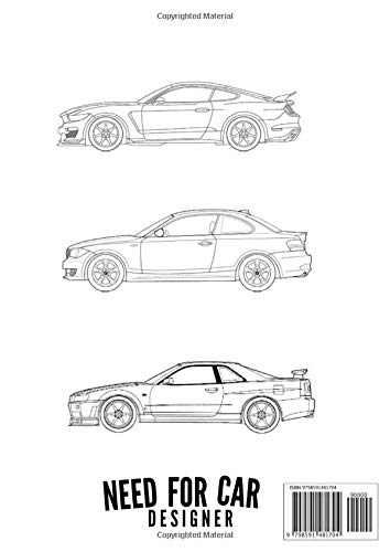Need for car designer: Drift Sports Classic Cars Coloring Book For Adults & Kids | JDM EUDM USDM