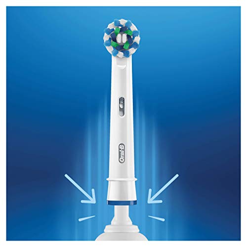 Oral-B CrossAction Cabezales de Recambio, Pack de 10 Recambios Originales para Cepillos de Dientes Eléctricos