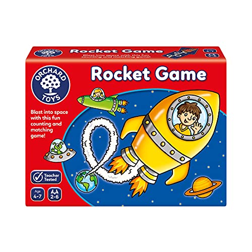 Orchard_Toys Rocket Game - Juego de Mesa de trayectoria de Cohetes