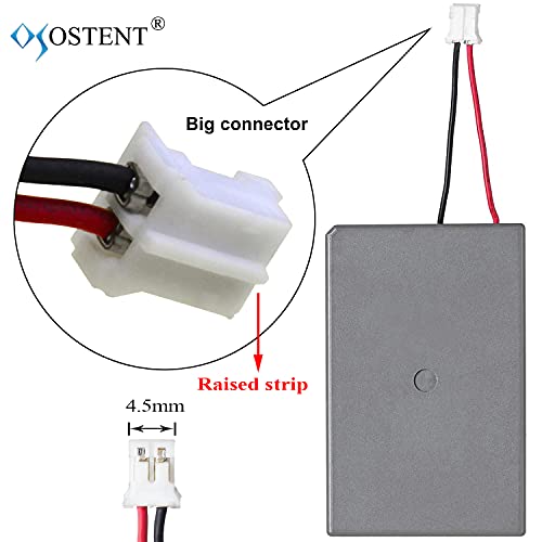 OSTENT Reemplazo de batería compatible con el controlador inalámbrico Sony PS4 Bluetooth