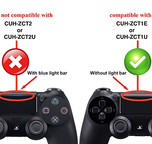 OSTENT Reemplazo de batería compatible con el controlador inalámbrico Sony PS4 Bluetooth