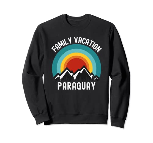 Paraguay - Traje de vacaciones familiares a juego Sudadera